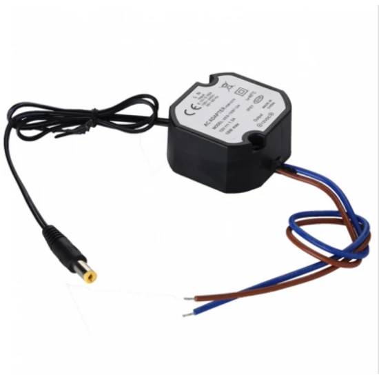 NESTRON SD1412v2 Tápegység csatlakozóval kamerákhoz kötődobozba; 12V; 1A; 12W