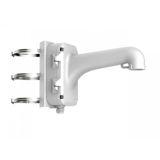 HIKVISION DS-1604ZJ-pole Kültéri fali tartó 5" speed dómhoz; oszlopkonzollal; 67-127 mm átmérőhöz