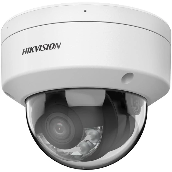 HIKVISION DS-2CD2167G2H-LISU (4mm)(eF) 6 MP WDR fix ColorVu IP dómkamera; IR/láthatófény; hang I/O;