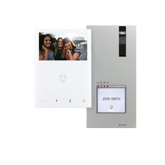 Comelit 8461VQ - 2-vezetékes többlakásos audio, video kaputelefon szett
