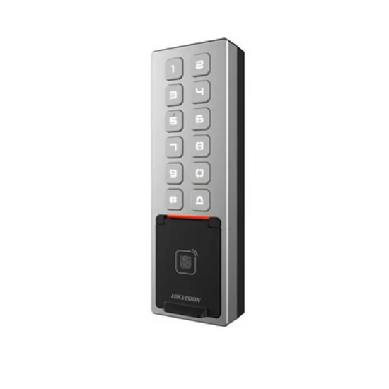 HIKVISION DS-K1T805MBFWX Beléptető vezérlő terminál; ujjnyomat- és Mifare hitelesítéssel; bluetooth