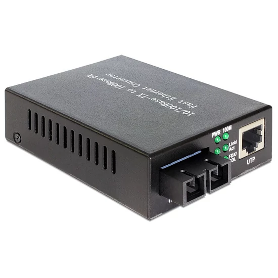 LINKEASY MMC-FE-MM-SC Mini Fast Ethernet média konverter, MM 1310 nm, 2km , -2065C