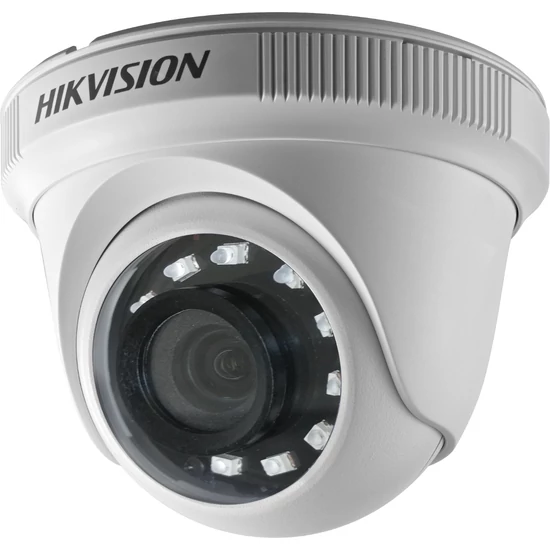 HIKVISION DS-2CE56D0T-IRPF(2.8mm)(C) Analóg HD, Dómkamera, 2 MP, Fix objektív, Value, műanyag házas,
