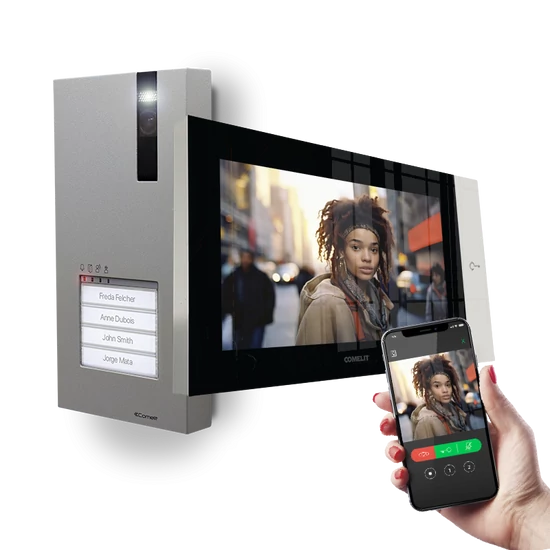 Comelit KVQ8570 Egylakásos Video IP kaputelefon szett