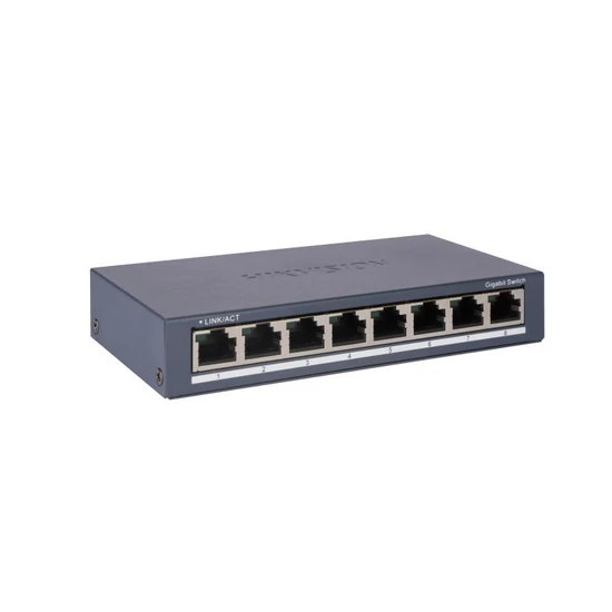 HIKVISION DS-3E0508-O 8 portos switch; 10/100/1000M; nem menedzselhető
