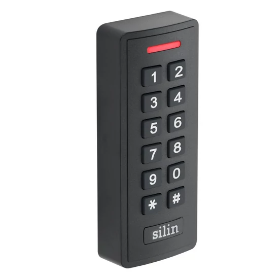 SILIN SK2-EM/MF Kártyaolvasó és kódzár; 125 kHz és MIFARE; önálló működésű; kültéri; IP66