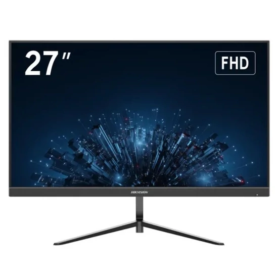 HIKVISION DS-D5027F3-2P2S 27" LED monitor; 178° betekintési szög; Full HD felbontás; káva nélküli; h