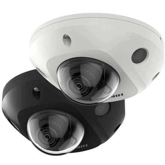 HIKVISION DS-2CD2543G2-IWS (2mm) 4 MP WDR fix EXIR IP mini dómkamera; hang I/O; riasztás I/O; beépít