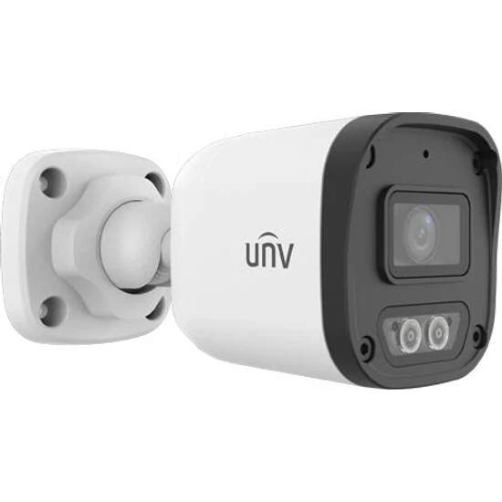 UNIVIEW IPC2124LB-AF28-DL-ECO IP Mini csőkamera, 4MP, Objektív: Fix, Smart Dual-Light, IR és Fehér f