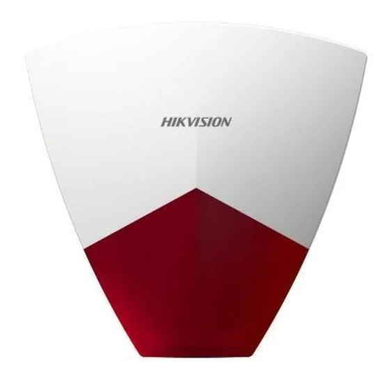 HIKVISION DS-PS102XRED Vezetékes kültéri hangjelző, 110 dB; IP55; 12VDC