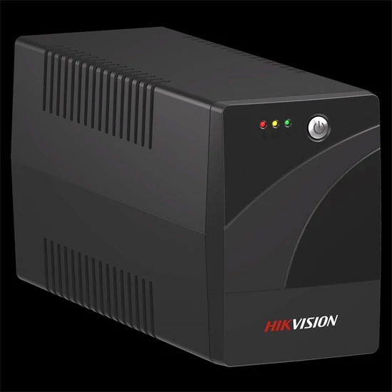 Hikvision DS-UPS1000-R Szünetmentes tápegység;1000 VA/600 W; beépített akkumulátor 12V/9Ah;2dbSchuko