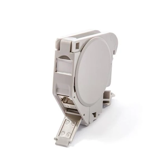 KELINE HN-DIN-C6S Giga, DIN holder, Cat.6, 1xRJ45/s