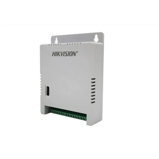 HIKVISION DS-2FA1205-C8 Kapcsolóüzemű tápegység; 8x 12 VDC/1 A kimenet; ; falra szerelhető