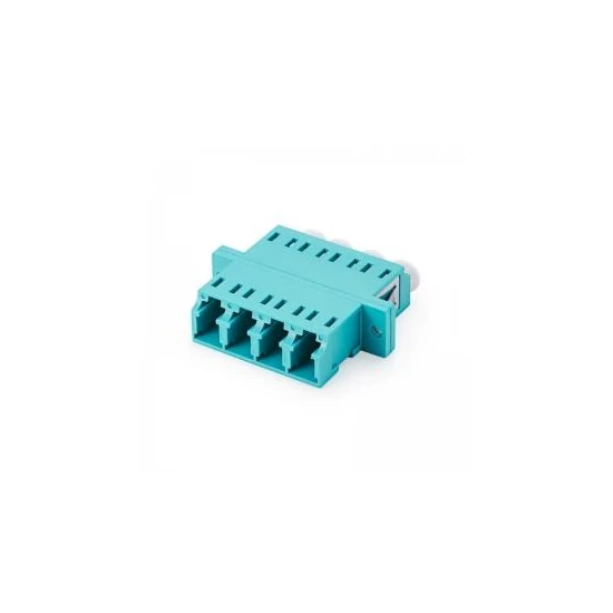KELINE KE-LCQ-MM-AQ LC-LC quad toldó multimódusú OM3, aqua