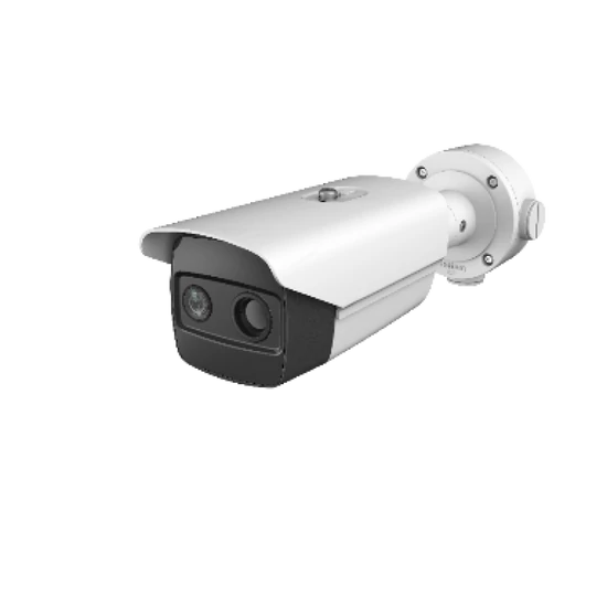 HIKVISION DS-2TD2615-10 IP hő- 23.3°x17.6° és láthatófény 40°x22° kamera; csőkamera kivitel; ?8°C; -