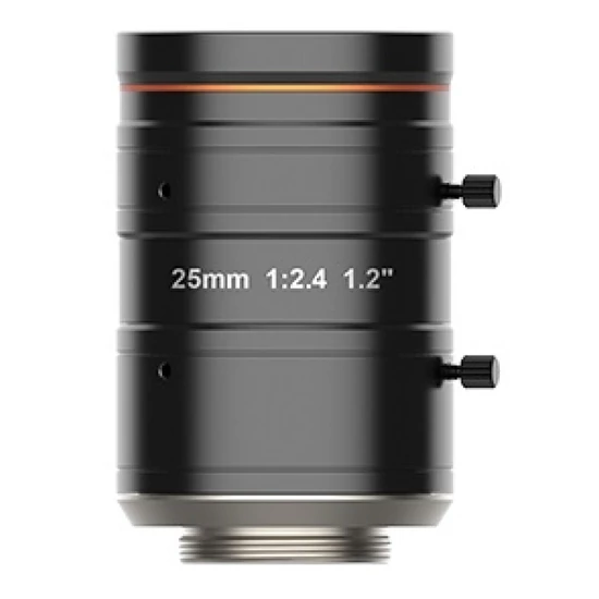 HIKROBOT MVL-KF2524M-25MP Objektív; 25 mm fix fókusztávolság; 25 MP; F2.4-F16; 1.2"; C-menet