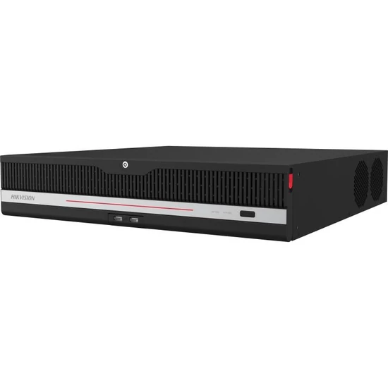 HIKVISION iDS-9632NXI-M8/X 32 csatornás DeepinMind NVR; 320/400 Mbps ki-/bemeneti sávszélesség; rias