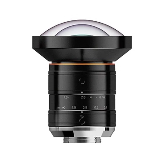 HIKROBOT MVL-KF0618M-12MPE Objektív; 6 mm fix fókusztávolság; 12 MP; F1.8-F16; 1.1"; C-menet