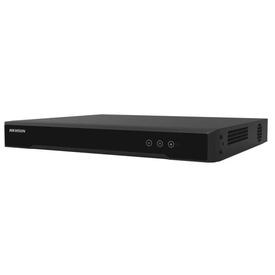 HIKVISION iDS-6716HUHI-M 16 csatornás enkóder; 8MP@8fps; 5MP@12fps; 4MP@15fps; 1080p@30fps; 2 SATA