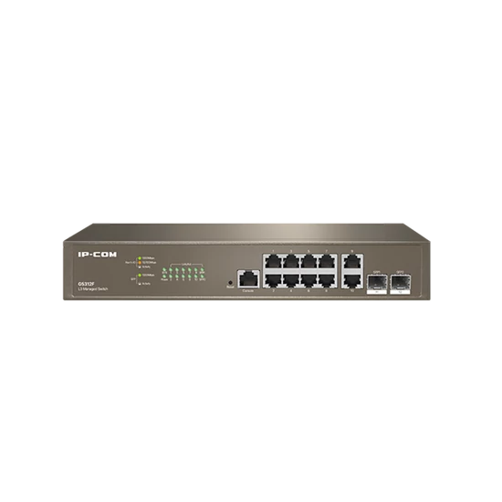 IP-COM G5312F Switch Vezérelhető