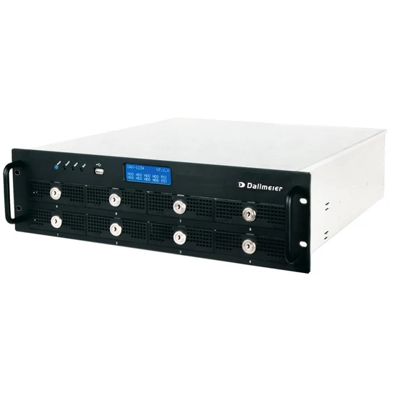 DALLMEIER IPS10000 MK2 120 csatornás IP rögzítő; alap 8 csatornával