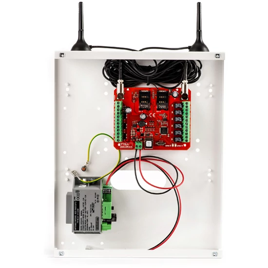 TELL SOFTWARE HUNGÁRIA KFT Dualcom SIA IP KIT 4G (x2 SIM) DUALCOM SIA IP kommunikátor, fémdobozban t