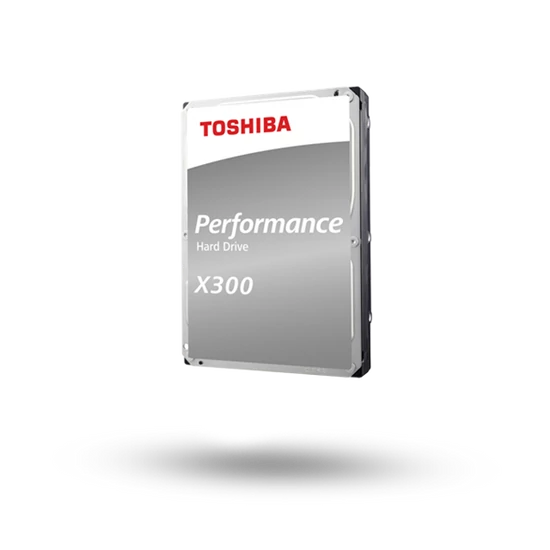 TOSHIBA HDWR11AEZSTA Belső HDD 3.5" - X300 High-Performance 10TB