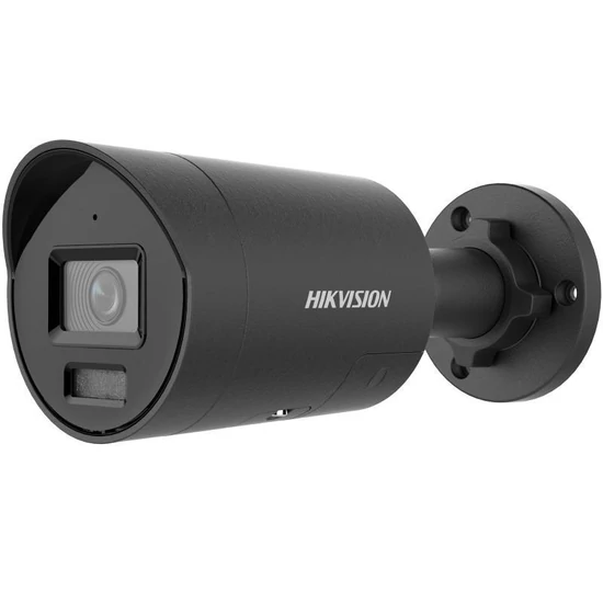 HIKVISION DS-2CD2087G3-LI2UY(2.8mm)(BLACK) IP, Csőkamera, 8MP, Fix obj., IR-Fehér LED 40m, Beépített
