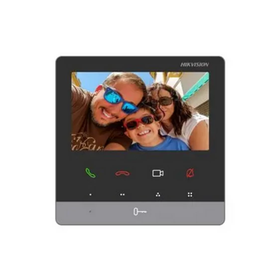 HIKVISION DS-KH6100-E1 IP video-kaputelefon beltéri egység; 4.3" TFT kijelző; 480x272 felbontás