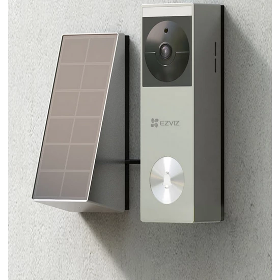EZVIZ CS-HP3(3MP) Kaputelefon kültéri egység, beépített akku + napelem, 3MP, IR 5m, wifi