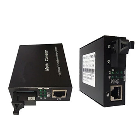 LINKEASY MMC-FE-SFU-20SC Mini Fast Ethernet média konverter, SM BiDi, Tx:1310nm, Rx:1550nm, 20km , -