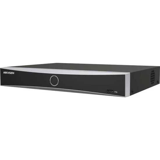 HIKVISION DS-7608NXI-K1/8P (D)/Alarm4+1 8 csatornás AcuSense PoE NVR; 80/80 Mbps be-/kimeneti sávszé