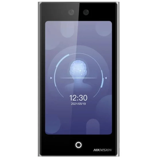 HIKVISION DS-K1T673TDWX 7" MinMoe arcfelismerő beléptető vezérlő terminál; Mifare/Felica/DESfire kár