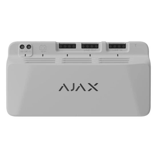 AJAX LINESUPPLY-45W-FIBRA-WHITE LineSupply Fibra kiegészítő tápegység; 45 W; fehér