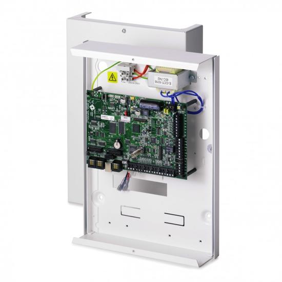 VANDERBILT SPC5320.320-L1 8-128 zónás riasztóközpont; 16 partíció; 6-128 kimenet; Ethernet; fém ház; Grade 2