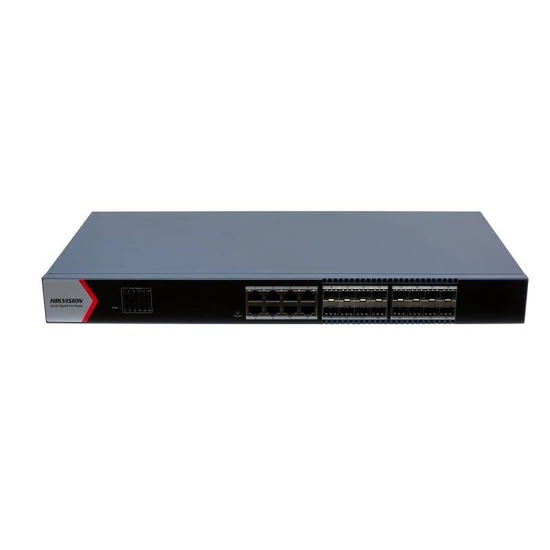 HIKVISION DS-3E1524-SI-16F8T 24 portos smart menedzslehető switch; 8 1000M RJ45; 16 1000M SFP