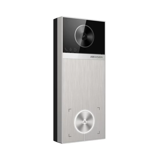 HIKVISION DS-KV6114-MWBE1 Egylakásos IP video-kaputelefon kültéri egység; kártyaolvasóval; WiFi; Blu
