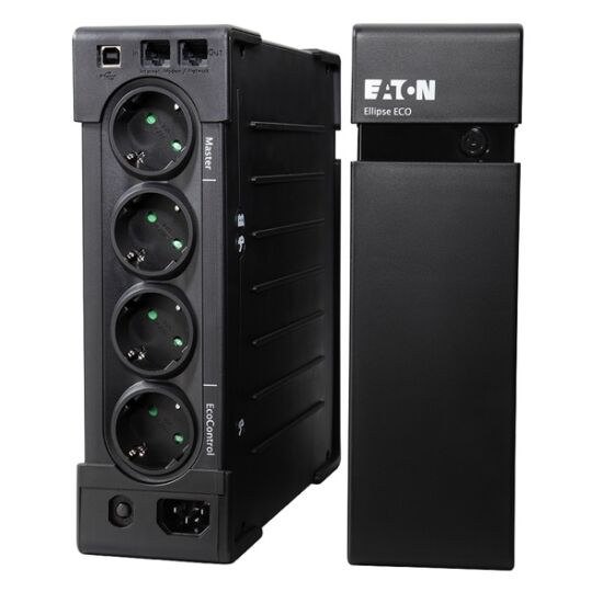 EATON EL650USBDIN Ellipse ECO sorozatú szünetmentes tápegység; 650 VA; 400 W; USB csatlakozó