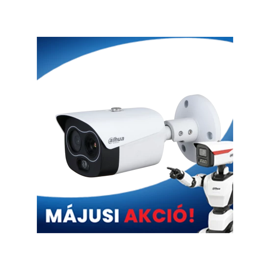 Dahua DHI-TPC-BF1241-B7F8-DW-S8 4 Mpx-es IP hőkamera