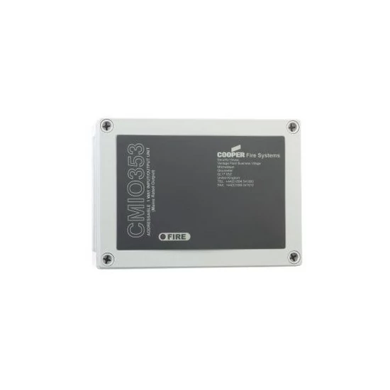 EATON CMIO353 -COOPER - címezhető 1 felügyelt bemenetes és 1 kimenetes monitor és vezérlő modul