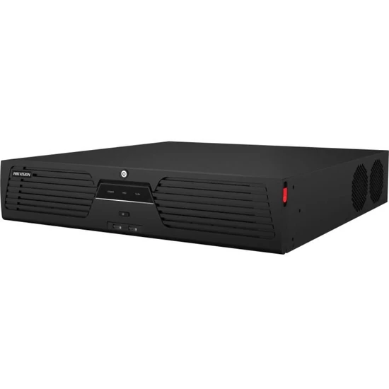 HIKVISION DS-9632NXI-I8/VPro 32 csatornás NVR; 384/256 Mbps be-/kimeneti sávszélesség; riasztás I/O;