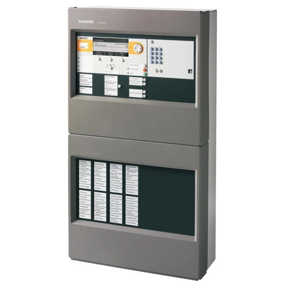 SIEMENS FC722-ZE Cerberus PRO 2 hurkos tűzjelző központ; hálózatba köthető; max. 252 cím; komfort há