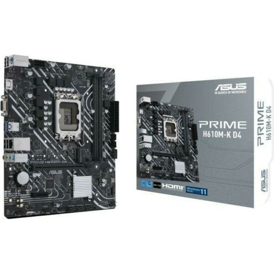 ASUS PRIME H610M-K D4 Alaplap - Intel s1700