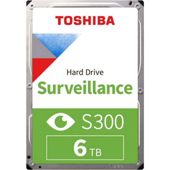 TOSHIBA HDWT860UZSVA Belső HDD 3.5" - S300 Surveillance 6TB