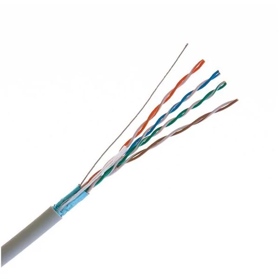 KELINE KE300S26-RLX Giga kábel FTP 4x2xAWG26 Cat.5E, LSOH, patch kábel 305m