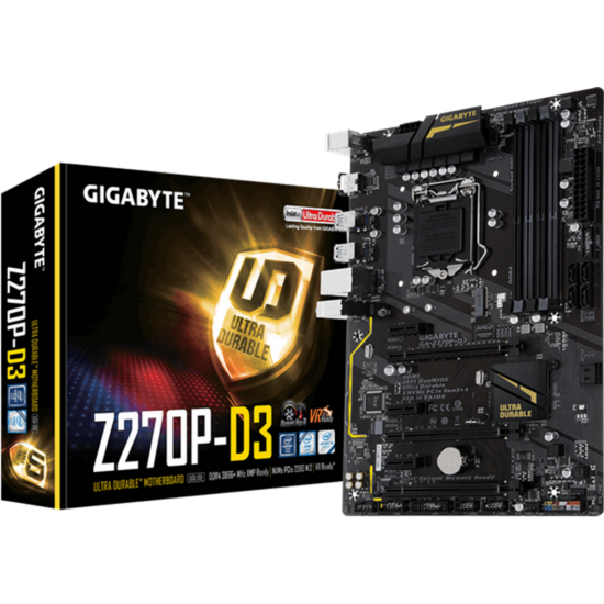 GIGABYTE GA-Z270P D3 Alaplap - Intel Z270P D3 S1151