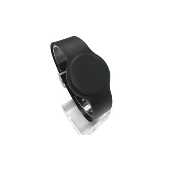 WALISEC RFID-BRACELET-MF-BLACK RFID beléptető karperec, Mifare , fekete