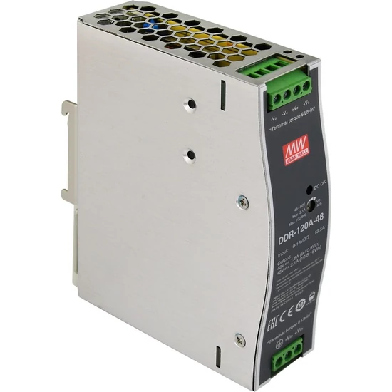 Mean Well DDR-120A-48 DC/DC konverter, 48 V DC, 100,8 W