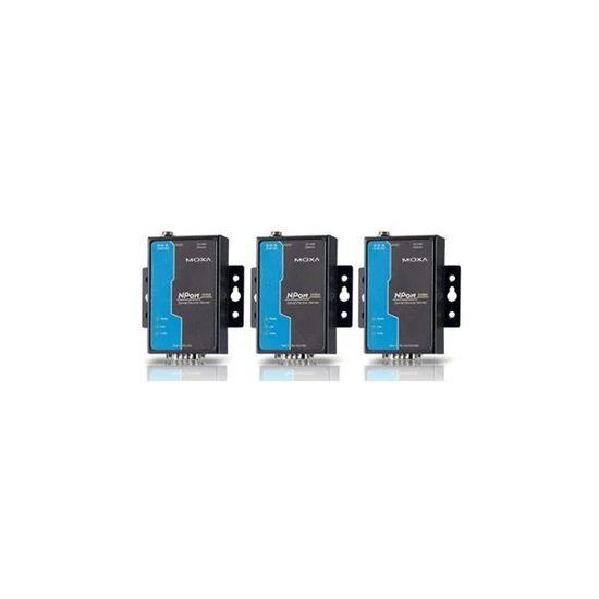 MOXA NPort 5110A 1 port device server, 10/100M Ethernet, RS-232, DB9 male, 15KV ESD, 0.5KV serial su