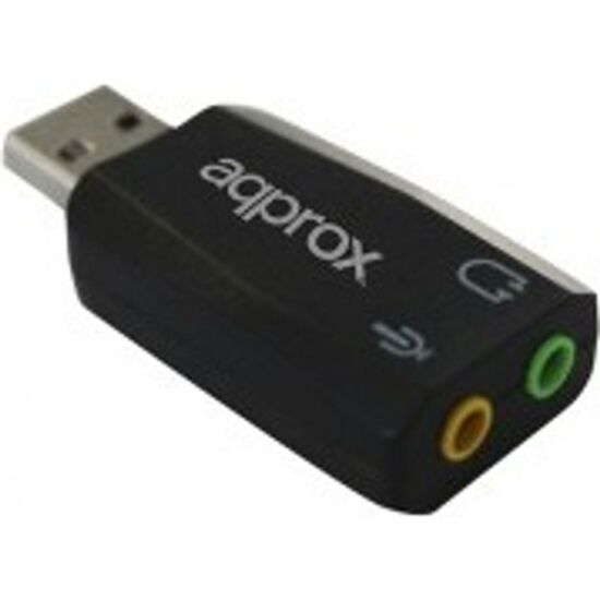 APPROX APPUSB51 Hangkártya - USB csatlakozás, 5.1 hangzás